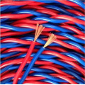 0,5 mm de dos núcleo cable retorcido alambre eléctrico